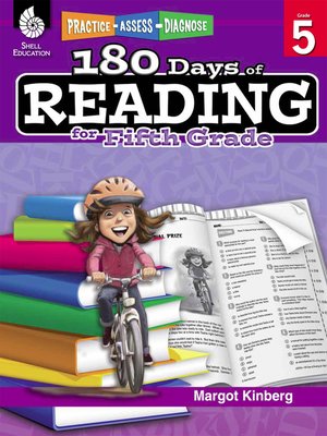 cover image of 180 Days of Reading for Fifth Grade: Practice, Assess, Diagnose